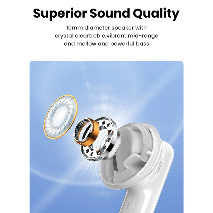 Ugreen HiTune T6 wireless headphones with ANC function + USB-A - USB-C cable - white