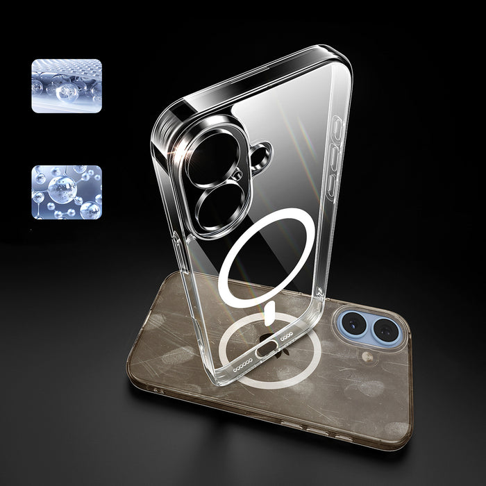 Ugreen Classy Clear Magnetic Case for iPhone 16 Plus - Transparent