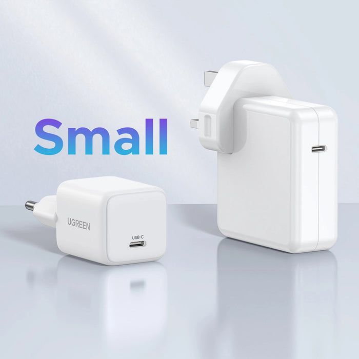 Ugreen X512 20W GaN 1x USB-C Wall Charger - White