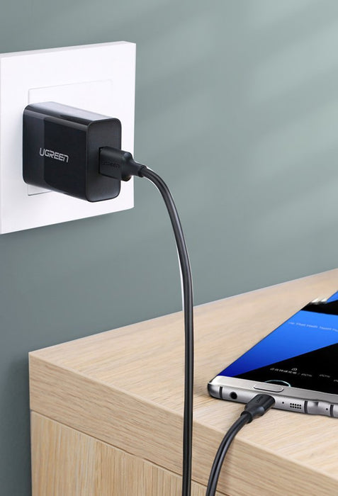 Ugreen US184 20882 USB-A 3.0 / USB-C 3A cable 1m - black