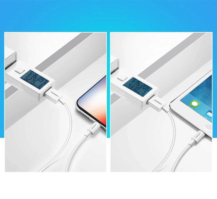 Ugreen US155 20728 USB-A / Lightning MFi 2.4A cable 1m - white
