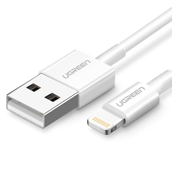 Ugreen US155 20728 USB-A / Lightning MFi 2.4A cable 1m - white