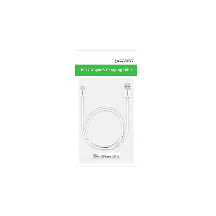 Ugreen US155 20728 USB-A / Lightning MFi 2.4A cable 1m - white
