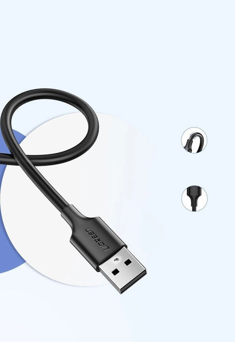 Ugreen US289 60136 micro USB / USB-A cable 1m - black