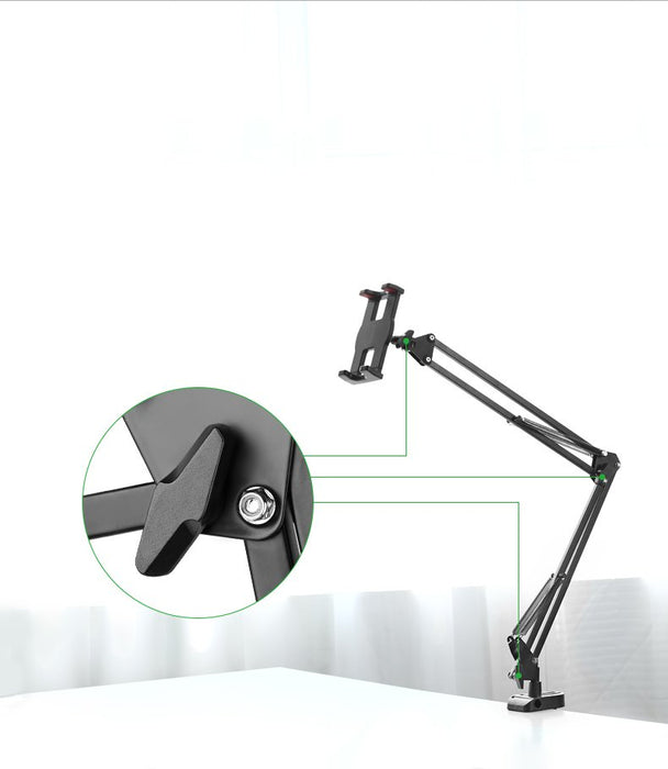 Ugreen Folding Arm Desk Table Tripod Holder for Phone Tablet Black/Grey (50394)