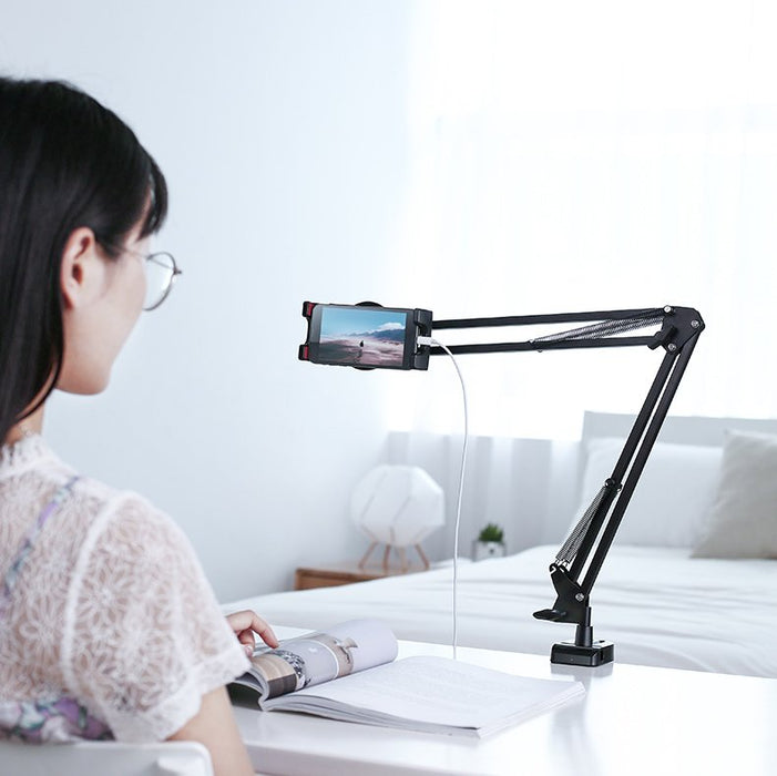 Ugreen Folding Arm Desk Table Tripod Holder for Phone Tablet Black/Grey (50394)