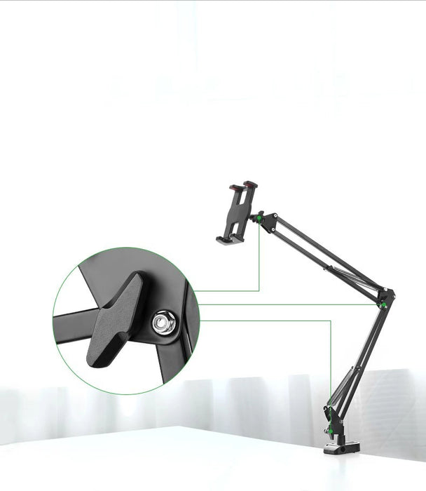 Ugreen Folding Arm Desk Table Tripod Holder for Phone Tablet Black/Grey (50394)