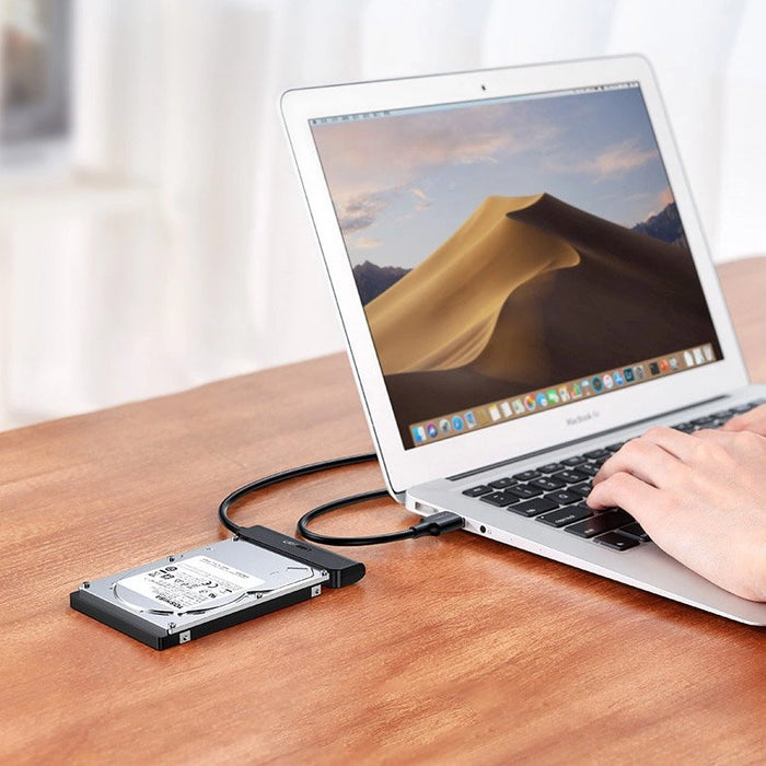 Ugreen adapter HDD SSD 2.5'' SATA III 3.0 - USB 3.2 Gen 1 (USB 5 Gbps) black (70609 CM321)