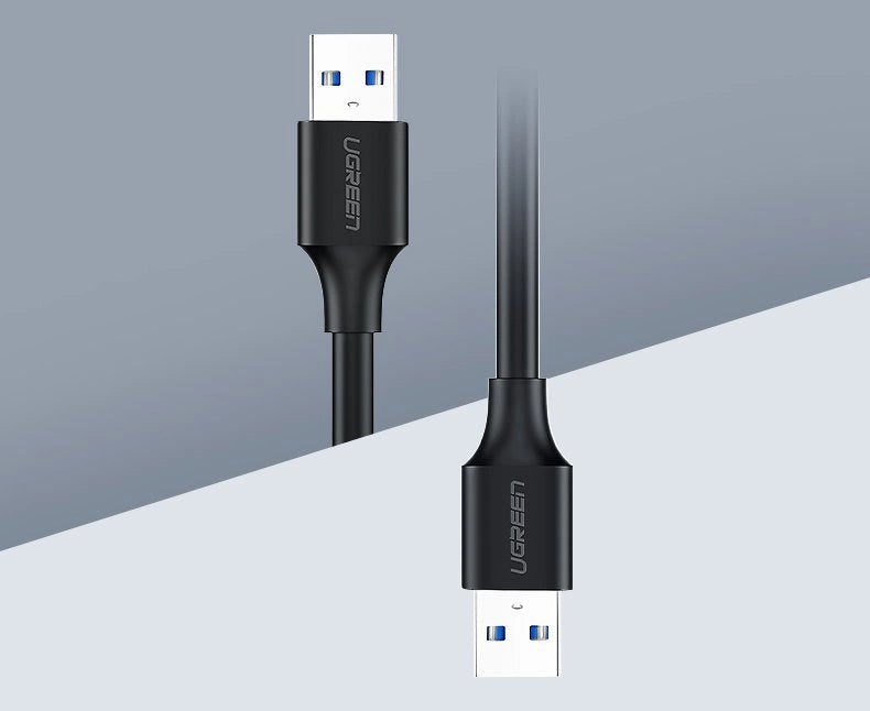Ugreen cable USB 2.0 cable (male) - USB 2.0 (male) 2 m black (US128 10311)
