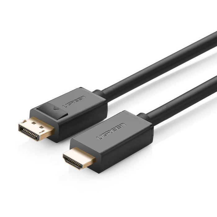 Ugreen unidirectional DisplayPort to HDMI Cable 4K 30Hz 32 AWG 2m Black (DP101 10202)