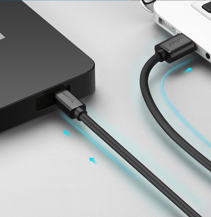 Ugreen cable USB - mini USB cable 480 Mbps 3 m black (US132 10386)