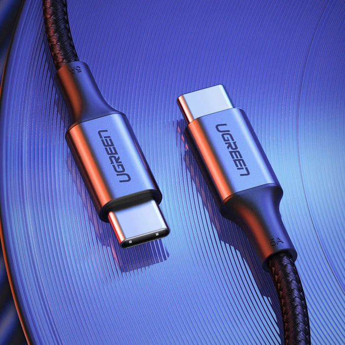 Ugreen US316 90120 USB-C - USB-C PD QC FCP cable 100W 5A 480Mb/s 3m - gray