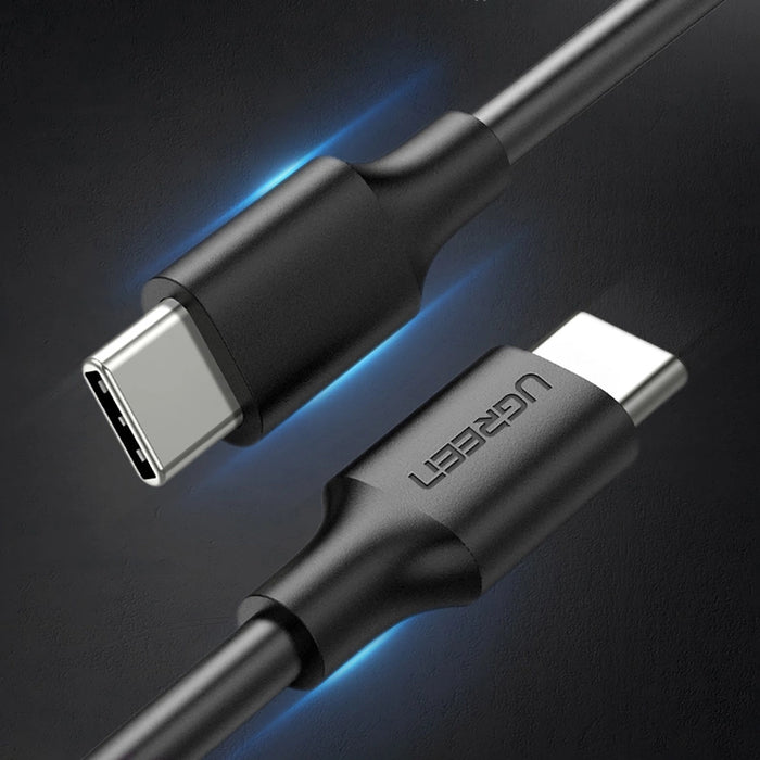 Ugreen US286 USB-C - USB-C PD QC 3A 480Mb/s 1m cable - black