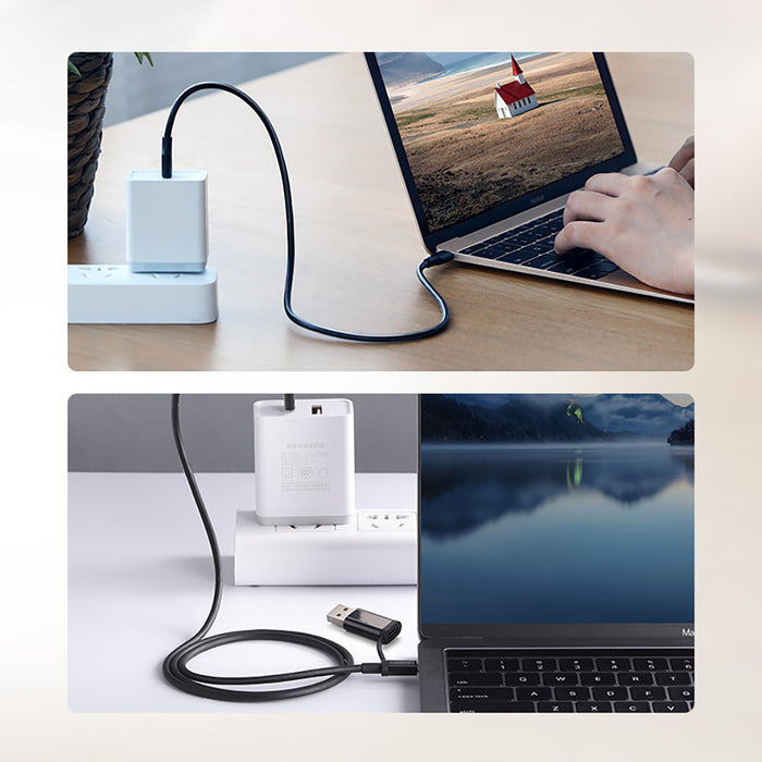 Ugreen US286 USB-C - USB-C 3A 480Mb/s cable 3m - black