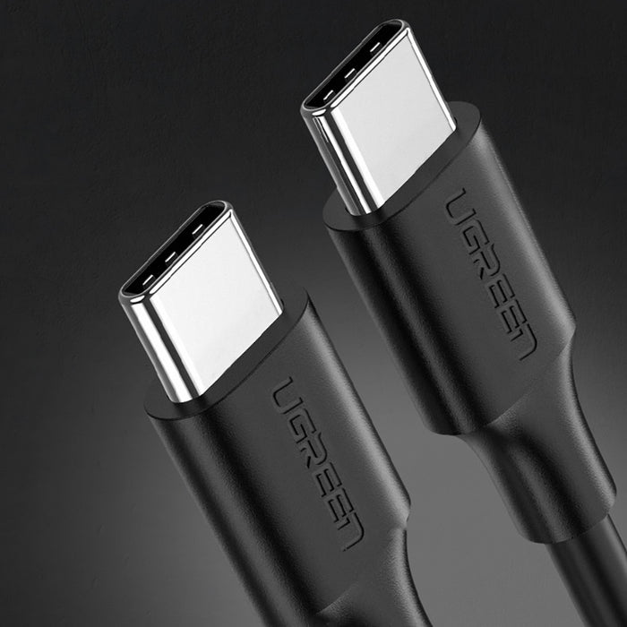 Ugreen US286 USB-C - USB-C 3A 480Mb/s cable 3m - black