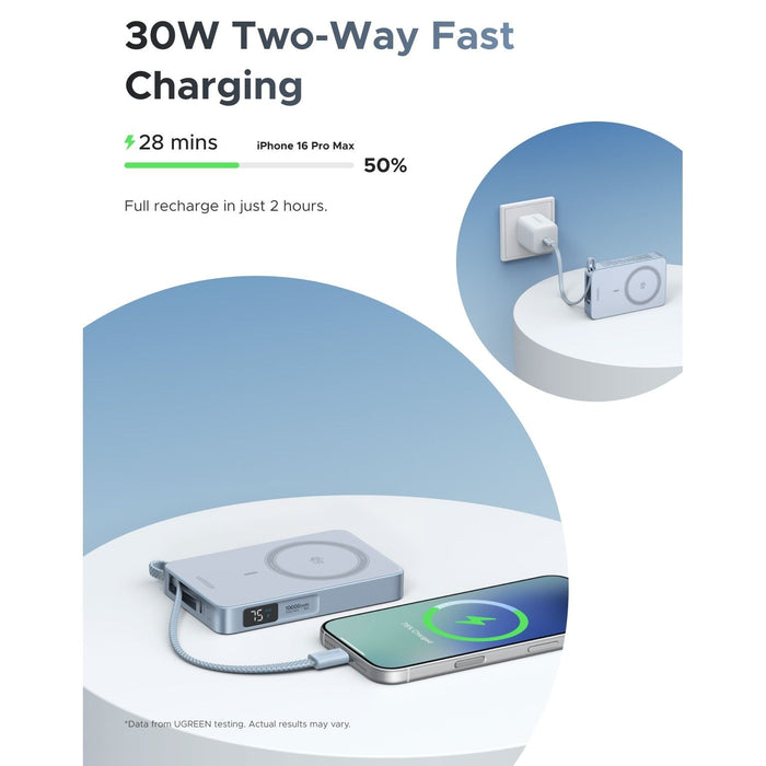 POWER BANK PB773 10,000mAh WIRELESS 25WQi2 UGREEN