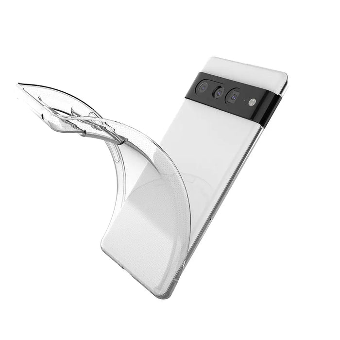 Ultra Clear 0.5mm Google Pixel 7 Pro Case Gel Back Cover Transparent - Cell phone cases and covers<<<HurtelXML
