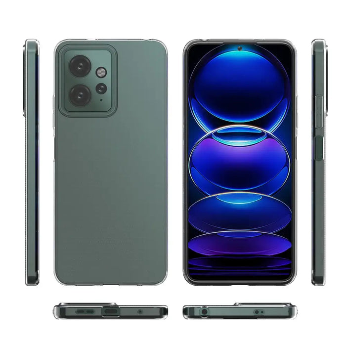 Ultra Clear silicone case for Xiaomi Redmi 12 transparent - Cell phone cases and covers<<<HurtelXML