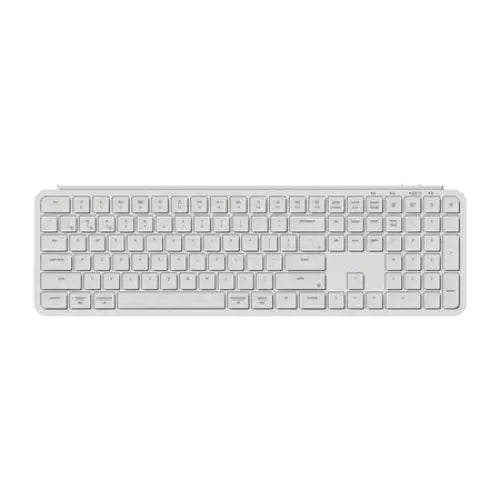 Ultra Slim Keychron B6 Pro 2.4G Wireless Keyboard (White) [B6P-K8]. - Wireless<<<Keyboards<<<Gaming<<<InnproXML
