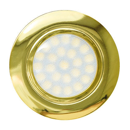 LED LUNA BUILT-IN 4W 4200K GOLD IP44 ULTRALUX