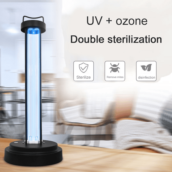 Powerful ultraviolet germicidal UV lamp Corpofix CV2 with ozone generator for disinfection against bacteria and viruses, remote control and timer