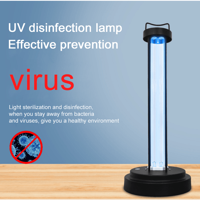 Powerful ultraviolet germicidal UV lamp Corpofix CV2 with ozone generator for disinfection against bacteria and viruses, remote control and timer