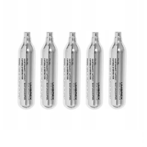 Umarex CO2 capsule 5 pcs. 12g preserving and cleaning - Green Gas CO2 HPASTZ-GCH<<<ShootingSTZ<<<ActionPL