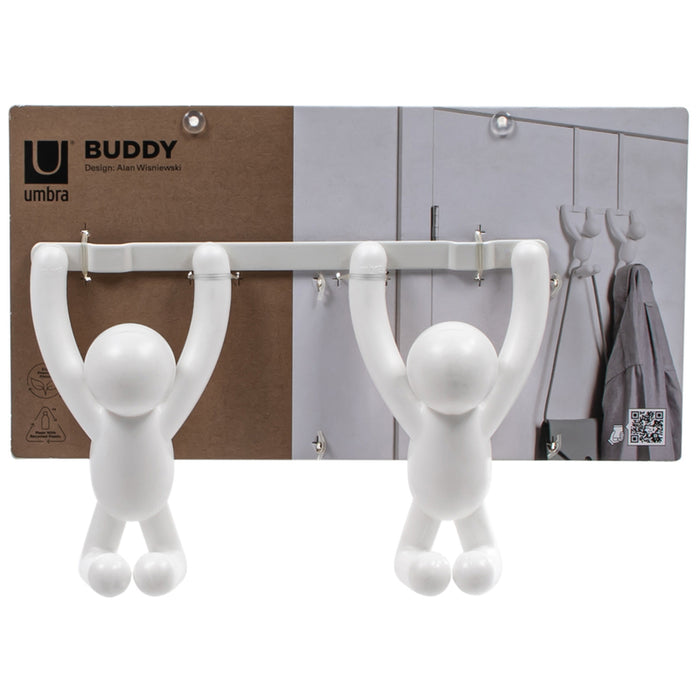 DOOR HANGER BUDDY' DOUBLE WHITE UMBRA
