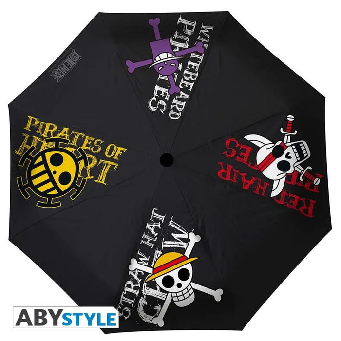 Umbrella ABYSTYLE ONE PIECE Pirates emblems - Дрехи и аксесоари<<<Геймърска периферия<<<ValiAPI