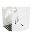 Umbrella stand DKD Home Decor Black Metal White (19.5 x 20 x 47.5 cm) (2 pcs) - Поставки за чадъри и