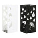 Umbrella stand DKD Home Decor Black Metal White (19.5 x 20 x 47.5 cm) (2 pcs) - Поставки за чадъри и