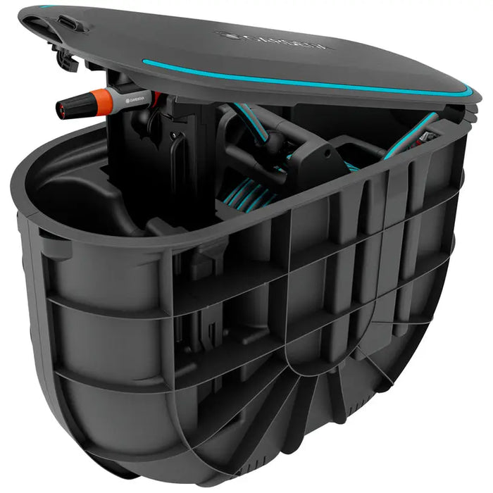 UNDERCOVER BOX WITH HOSE 20M GARDENA UNDERCOVER BOX ROLLUP GARDENA 18650-20 - Макари и