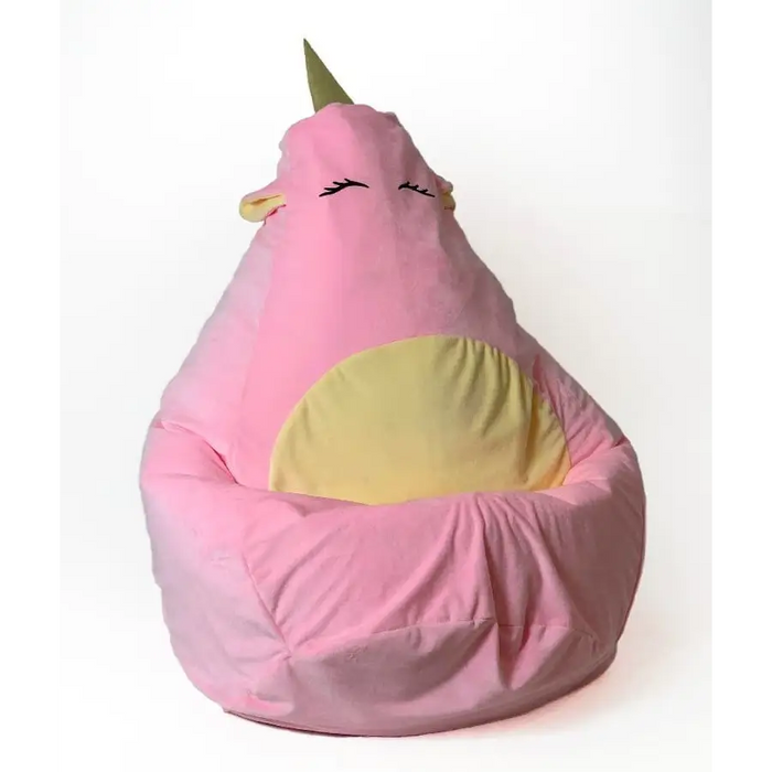 Unicorn pink L 105 x 80 cm Sako bag pouffe - Poufs for children/youthPUF-DZI<<<Poufs and footrestsPUF<<<ActionPL