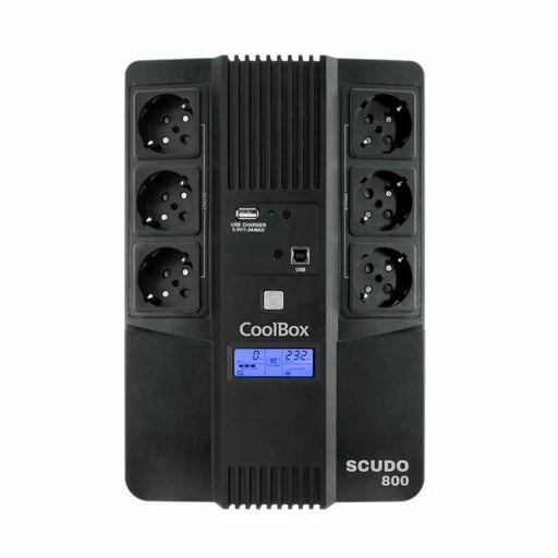 Uninterruptible Power Supply System Interactive UPS CoolBox COO-SAISCU3-800 800 W 480 W - Електроника Периферни и