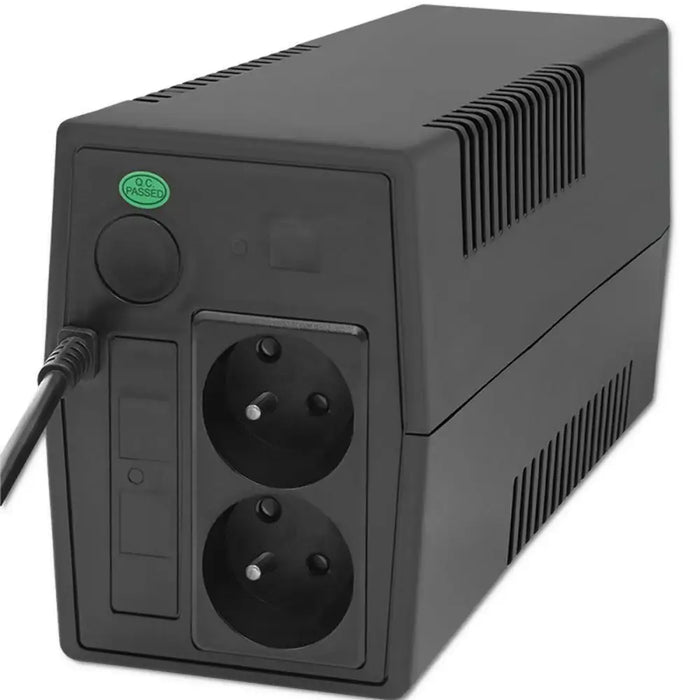 Uninterruptible Power Supply System Interactive UPS Qoltec 53772 360 W 650 VA - SAI<<<Електроника Периферни и резервни