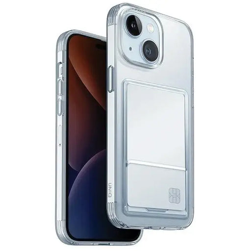 Uniq Air Fender ID Cardslot case for iPhone 15 - transparent - Cell phone cases and covers<<<HurtelXML
