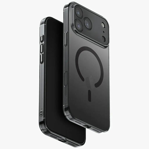 Uniq Airsuit Case for iPhone 17 Pro Max Magclick Charging - Black - Cell phone cases and covers<<<HurtelXML