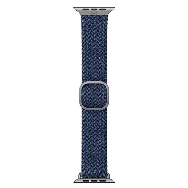 Uniq Aspen Braided Strap for Apple Watch 1/2/3/4/5/6/7/8/SE/SE2 40/38/41mm - Blue - Other cell phone