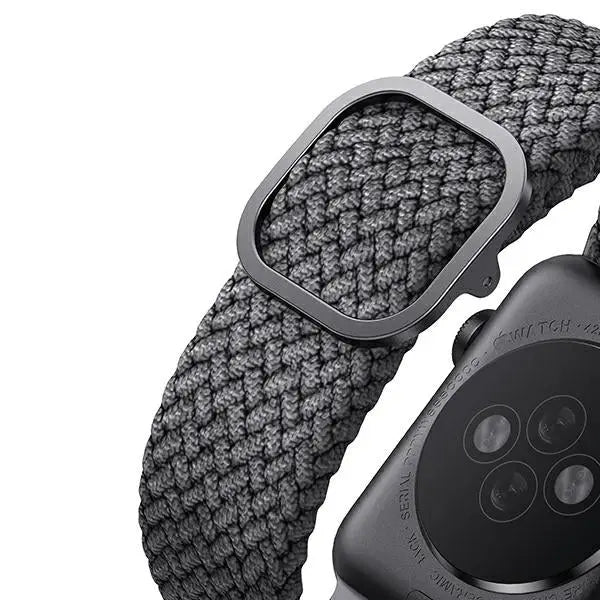 Uniq Aspen Braided Strap for Apple Watch 1/2/3/4/5/6/7/8/SE/SE2 40/38/41mm - Gray - Other cell phone