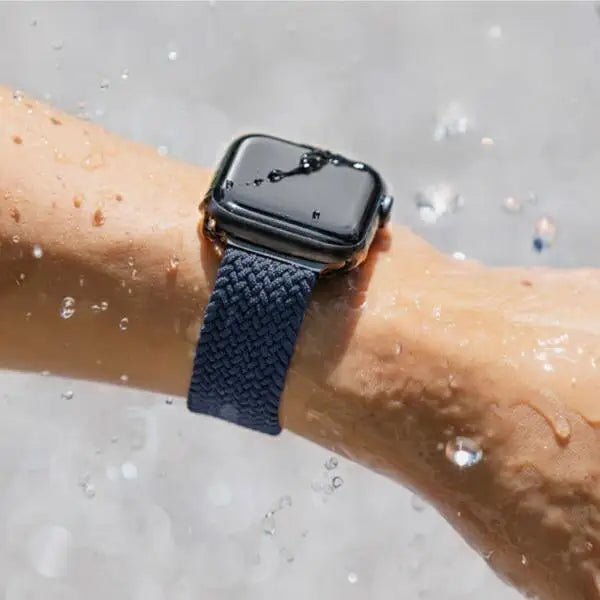 Uniq Aspen Braided Strap for Apple Watch 1/2/3/4/5/6/7/8/SE/SE2 40/38/41mm - Gray - Other cell phone