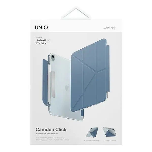 Uniq Camden Click Case for iPad Air 11’’ (2024) - Blue - Cell phone cases and covers<<<HurtelXML