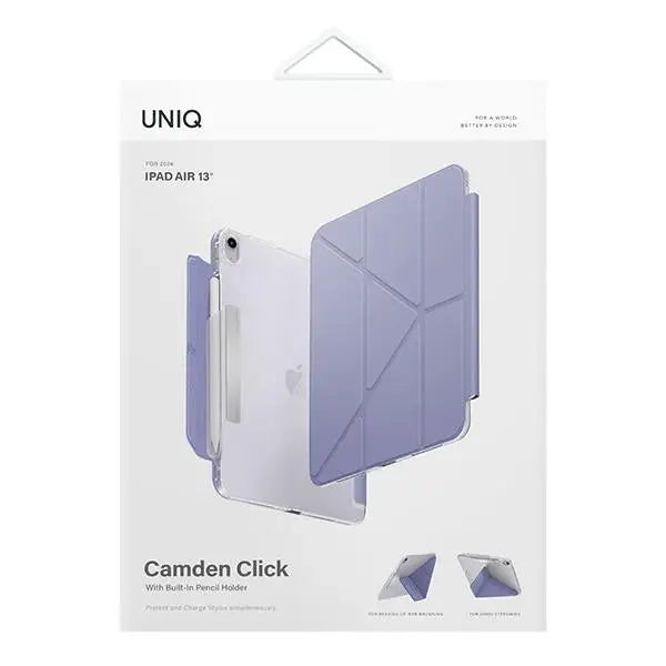 Uniq Camden Click Case for iPad Air 13’’ (2024) - Purple - Cell phone cases and covers<<<HurtelXML