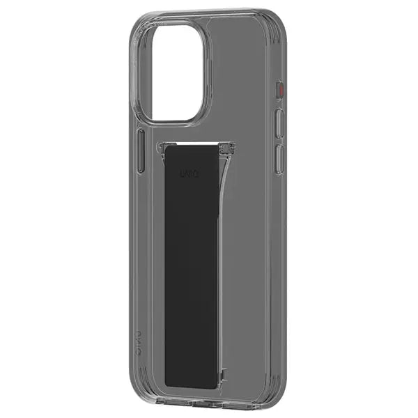 Uniq case Heldro Mount with Stand iPhone 15 Pro Max 6.7’’ smoke/vapor smoke - Cell phone cases and covers<<<HurtelXML