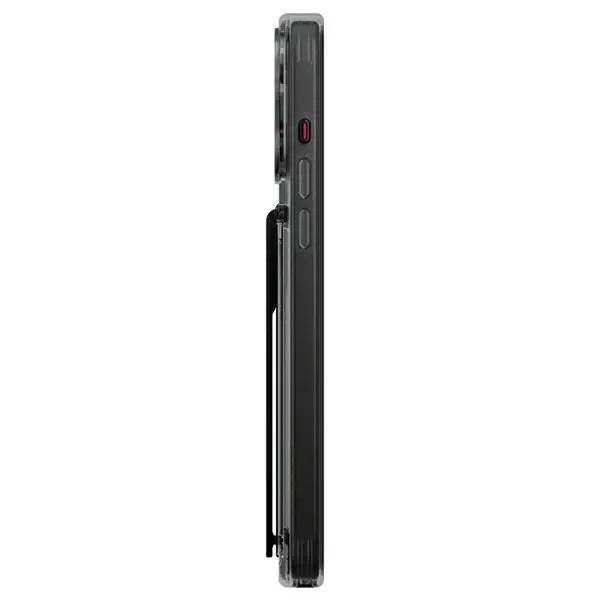 Uniq case Heldro Mount with Stand iPhone 15 Pro Max 6.7’’ smoke/vapor smoke - Cell phone cases and covers<<<HurtelXML
