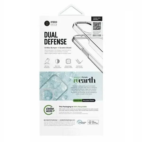 Uniq Clario case iPhone 16 Pro 6.3’’ Magclick Charging smoke/smoke - Cell phone cases and covers<<<HurtelXML