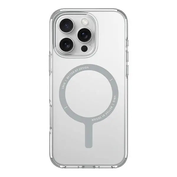 Uniq Clario iPhone 16 Pro 6.3’’ Magclick Charging case transparent/lucent clear - Cell phone cases