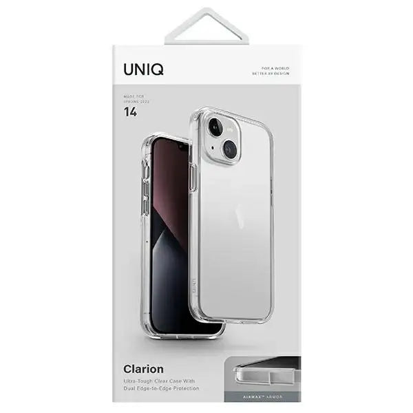 Uniq Clarion case for iPhone 14 - transparent - Cell phone cases and covers<<<HurtelXML