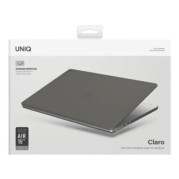Uniq Claro MacBook Air 15’’ case (2023) - transparent-gray - Cell phone cases and covers<<<HurtelXML