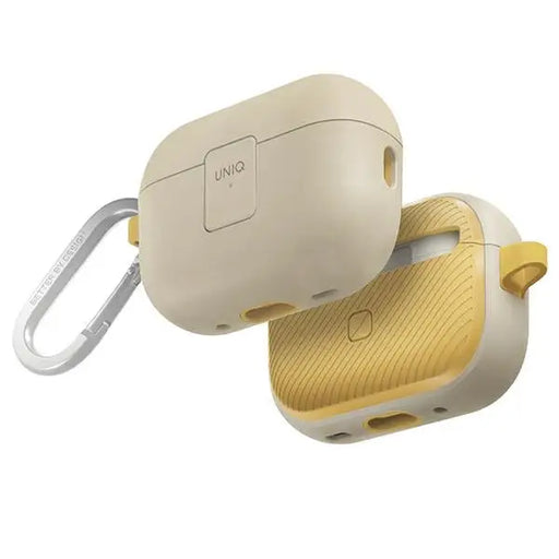 Uniq Clyde Lock Case for AirPods Pro 2 (2022/2023) - beige and yellow - Cell phone cases and covers<<<HurtelXML