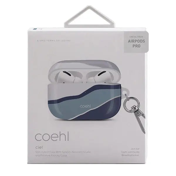 Uniq Coehl Ciel case for AirPods Pro - blue - Cell phone cases and covers<<<HurtelXML